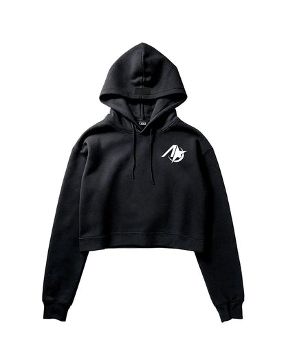 Cropped Oversized Premium Black