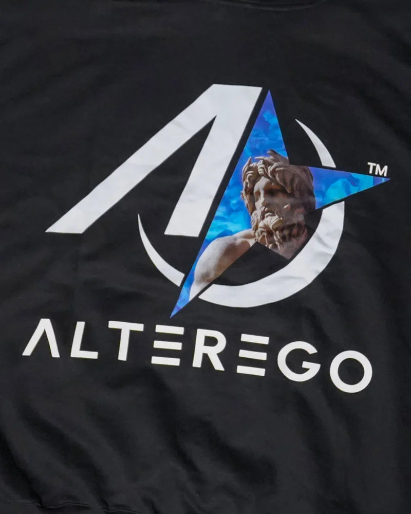 Hoodie Oversized Premium Black