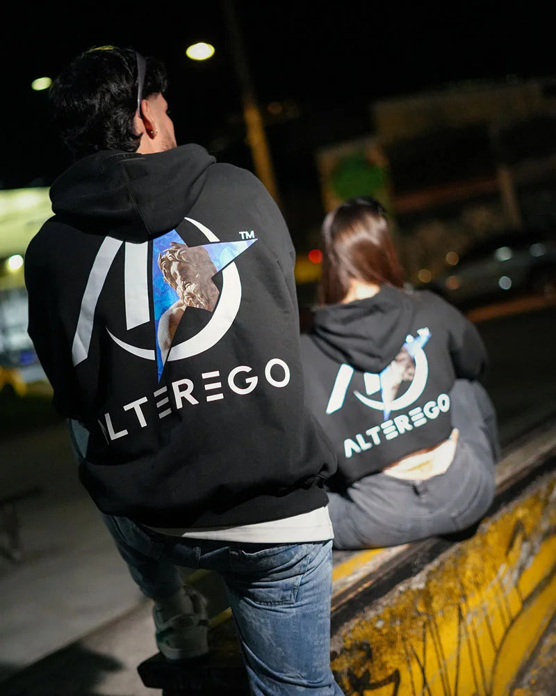 Hoodie Oversized Premium Black