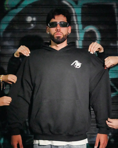 Hoodie Oversized Premium Black