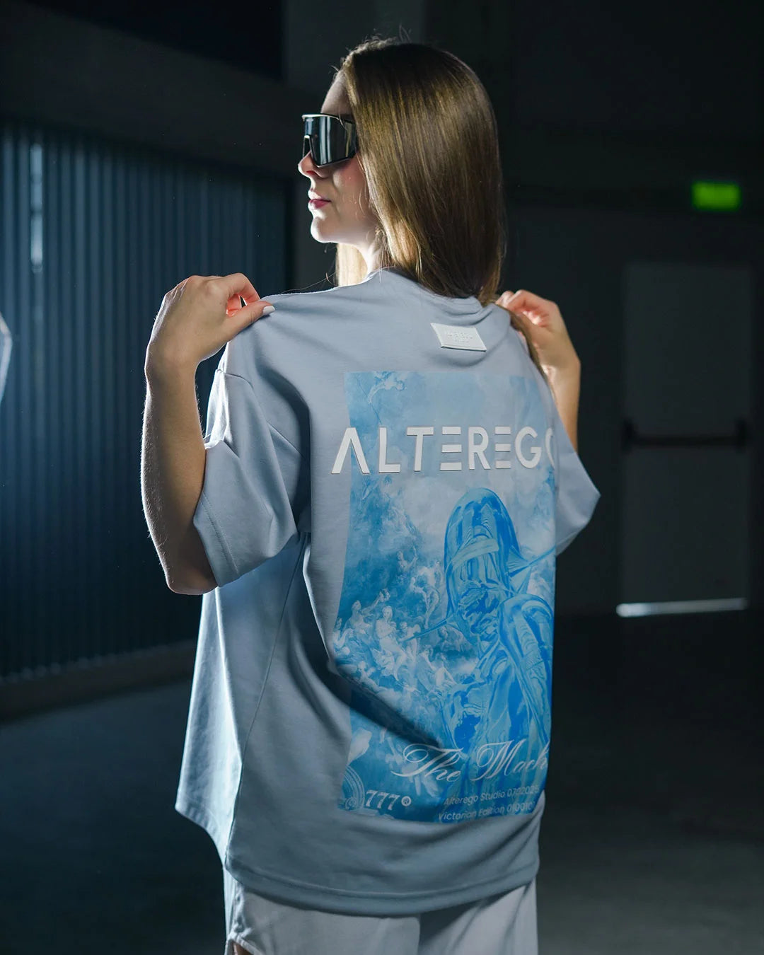 Oversized Premium Blue Machine